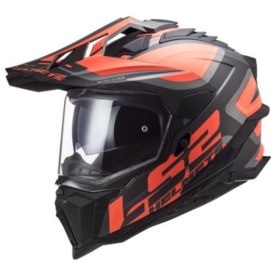 LS2 MX701 EXPLORER-06 HPFC ALTER adventure helma matná-fluo-oranžová